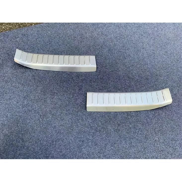 For Mazda CX-30 CX30    Stainless Steel Interior Rear Trunk Bumper Foot Palte Protection Cover Trims Car Accessories