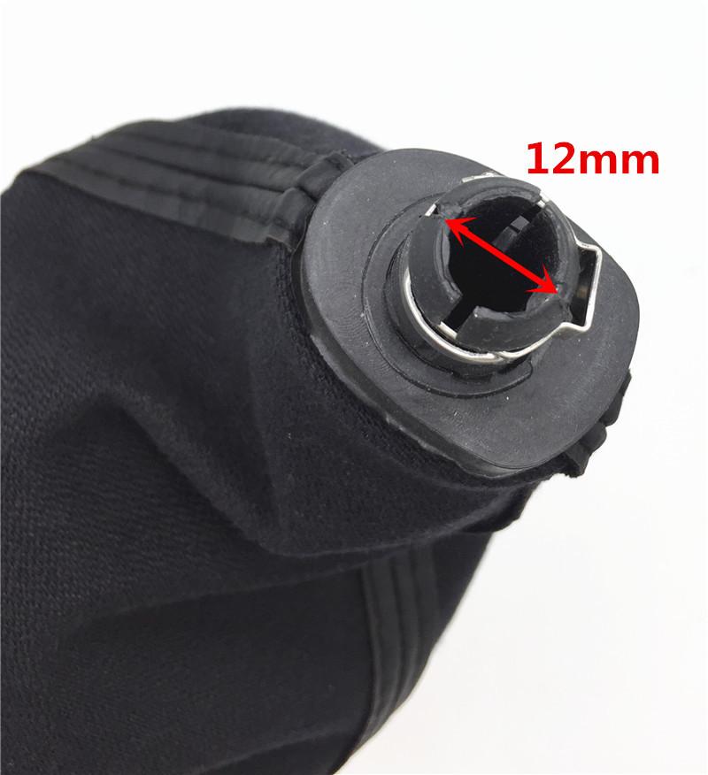 5/6-växlad växelknopp Damask kåpa för Mercedes Benz C-klass W202 W208 E-klass W210 W203 S203 W245 W169 2004-2012 / W168 1997-2004