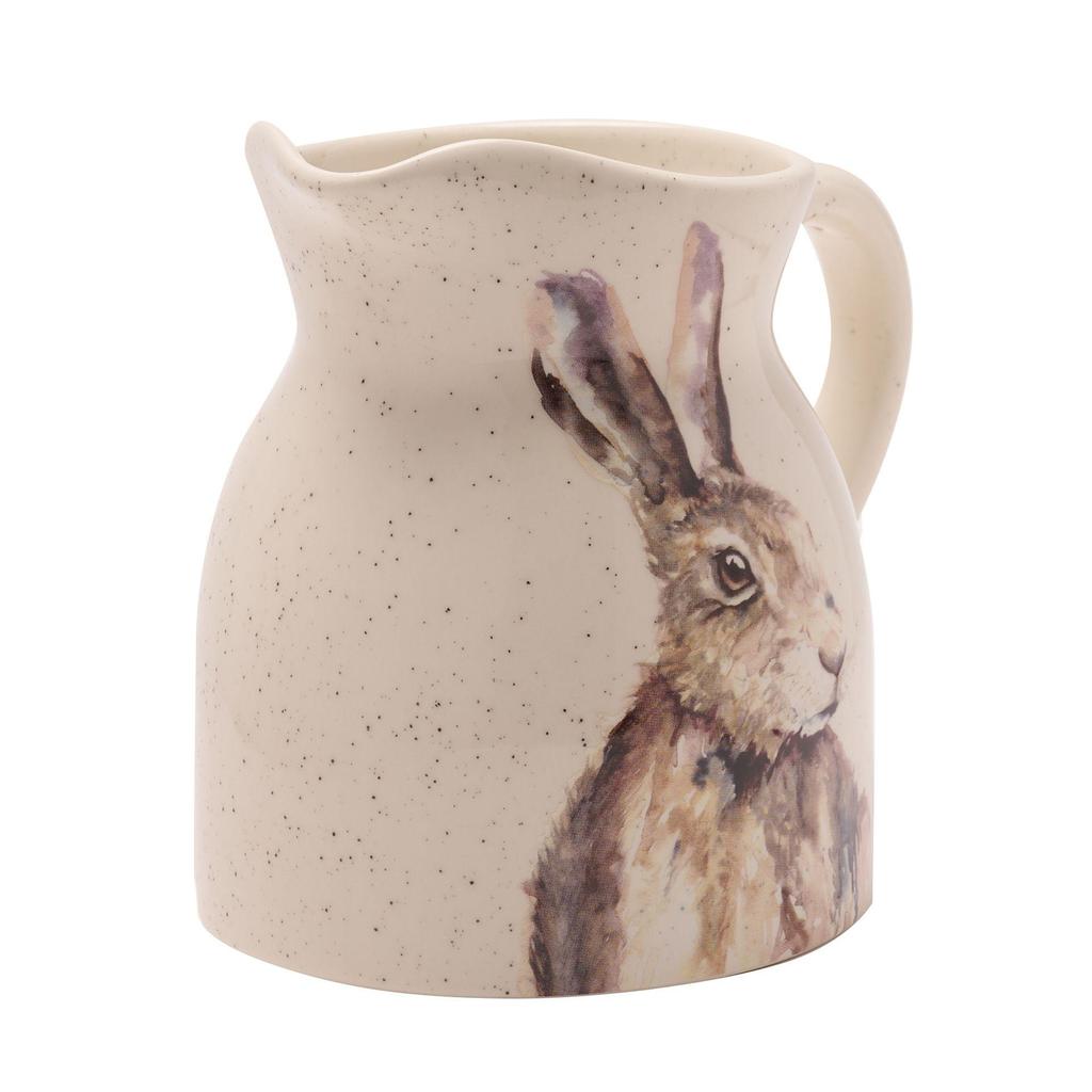 Meg Hawkins Jug - Hare 21 X 15.2 X 18cms