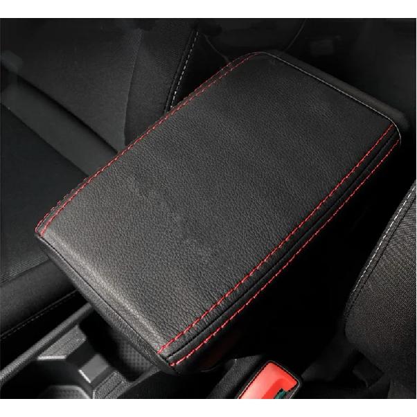 Car Armrest Box Cover For Polo MK6/Ibiza Typ 6F/Arona SUV 2018   Car Central Control Armrest Storage Box Pad