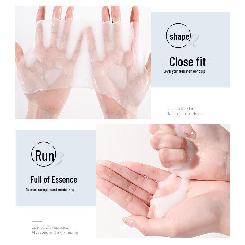 Zhiduo Vaseline Zarte & Glatte Halsmaske - Feuchtigkeitsspendende Creme zur Aufhellung von Halsfalten