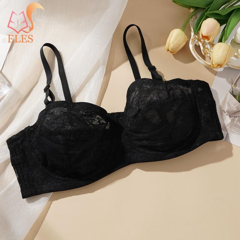 

Летний ультратонкий бюстгальтер большого размера без бретелек, нижнее белье, бюстгальтеры, нескользящий топ-труба, прозрачный невидимый бюстгальтер M чёрный