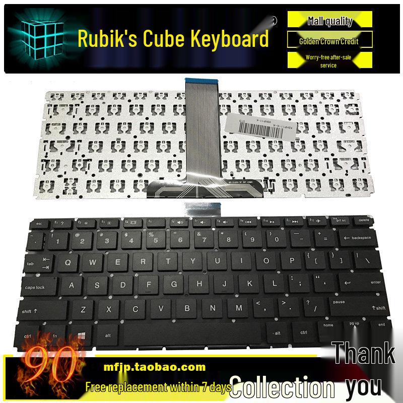 Compatible Keyboard for HP 11-U U027TU U054TU U000, 10-J, 10-K, M1-U000, U001D Models