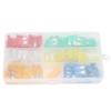 121Pcs Car Blade Fuse Set Medium Insulation Automotive Parts Boxed 51015202530Amp