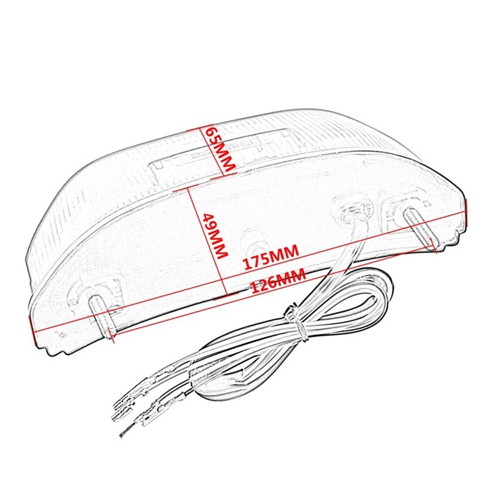 Led Tail Light Turn Signal Integrated Tail Light Fit for Honda CBR600RR  2013-20