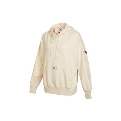 Logo-Patch Splicing-Design Kordelzug Kapuzenpullover Langarm Sweatshirt Frühling Damen Sweatshirt Off-White DQ6225-219