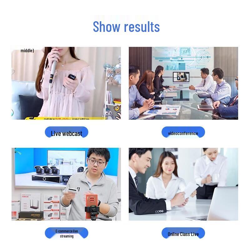 Hikvision DS-E12a HD USB Webcam