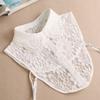 Perfekte Übereinstimmung Weißer Falscher Kragen Spitze Falscher Kragen Hemd Abnehmbare Kragen Für Frauen Falsche Bluse Halsbekleidung Bekleidungszubehör Nep Kragen