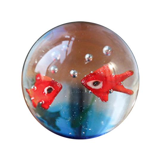Yousheng Desktop Ornament Ocean Themed Whale Shape High Borosilicate Glass Decorative Figurine Home Office Decoration