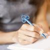 6Pcs Key Shaped Gel Pens Stocking Fillers for Student Kid Game Reward Birthday Present 0.38mm Office Writing Pen