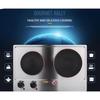 Household Stainless Steel Electric Stove Kitchen Appliance Dual Control Infrared Stove Portable Desktop Burner