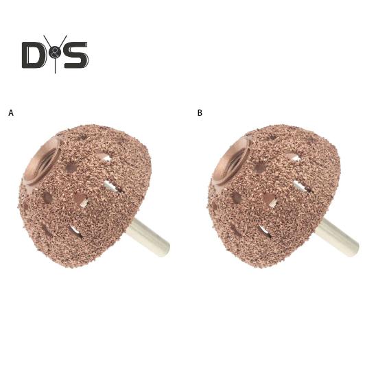 1 Set Tire Buffing Wheel Bowl with Holes Professional Car Tire Repair Grinding Head Workshop Supply