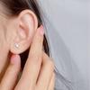Mori Style Mini Double Butterfly Stud Earrings - Simple, Cute, and Versatile for an Artistic, Sweet Look