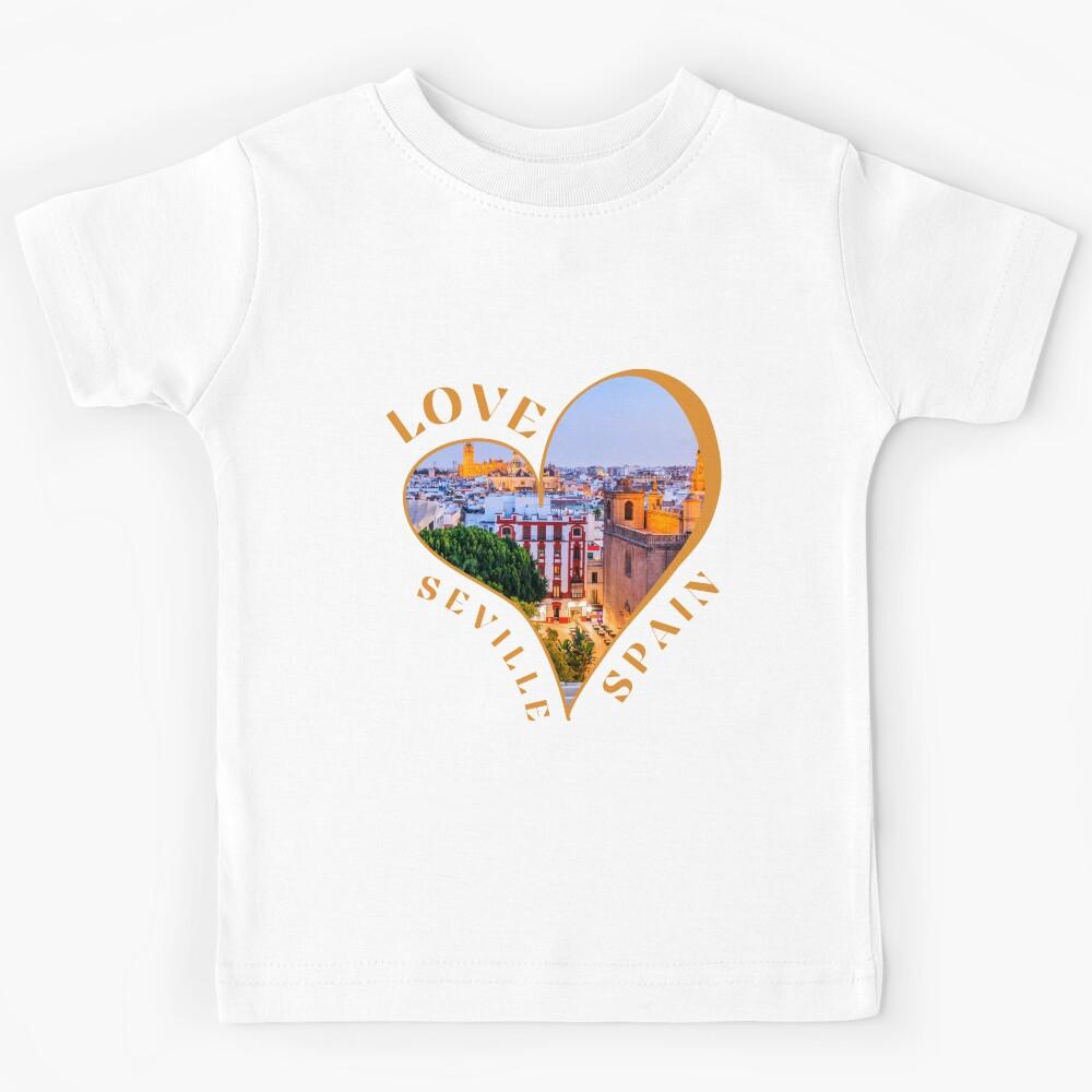 Love Seville Spain Kids T-Shirt 170
