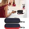 Glasses Case For Women Denim Design Sunglasses Organizer Box With Zipper Retro Eyeglass Case For Girls For Men Women Girls Youth