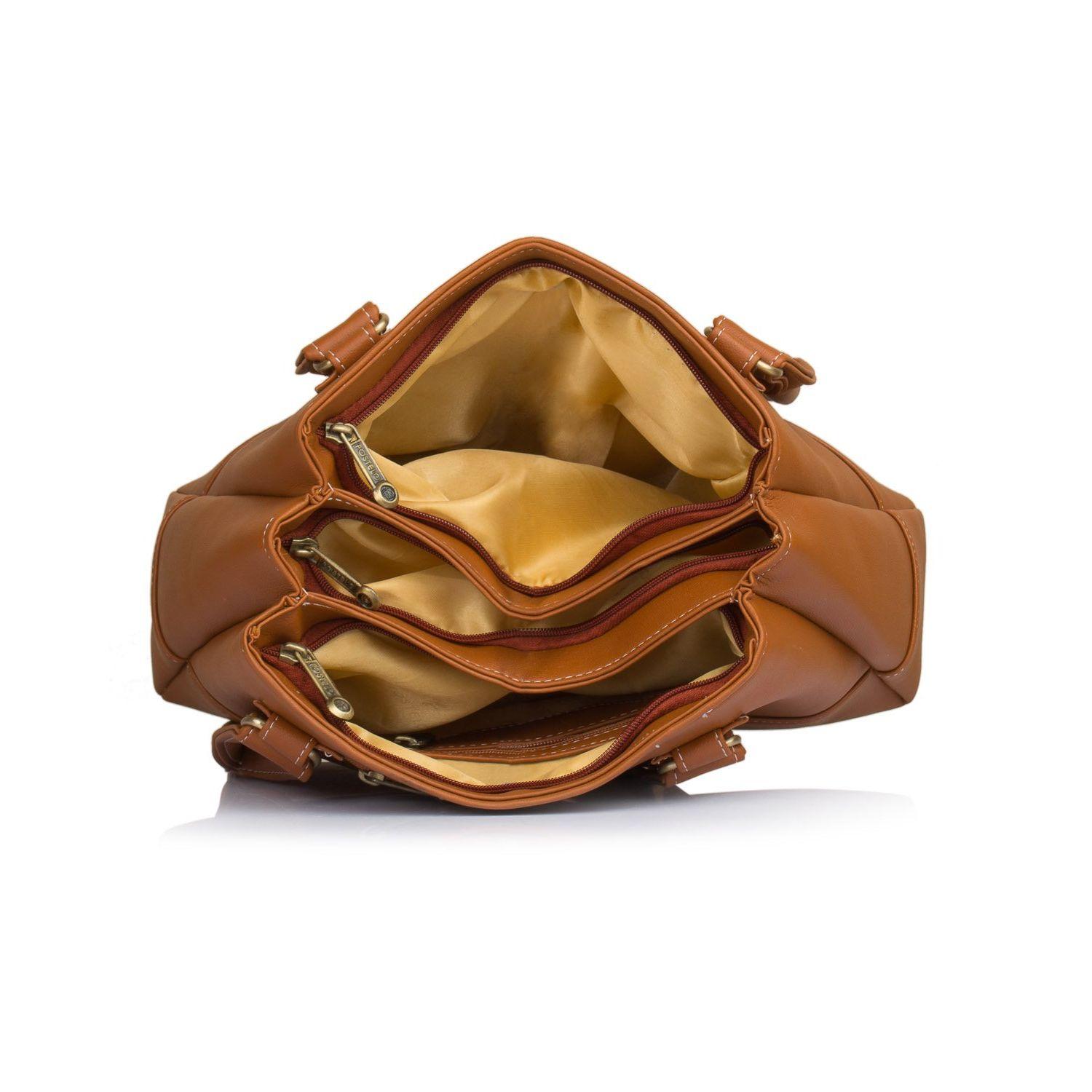 Женская сумка Catlin из искусственной кожи (большой) 9 x 14 x 4 in красный — фото 17