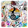50 Waterproof Musical Note Graffiti Stickers for Phone, Guitar, Laptop, and Tablet Cases