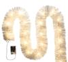 Christmas Tree Led String, White, Battery-Powered, For The Christmas Tree, 6 Meters