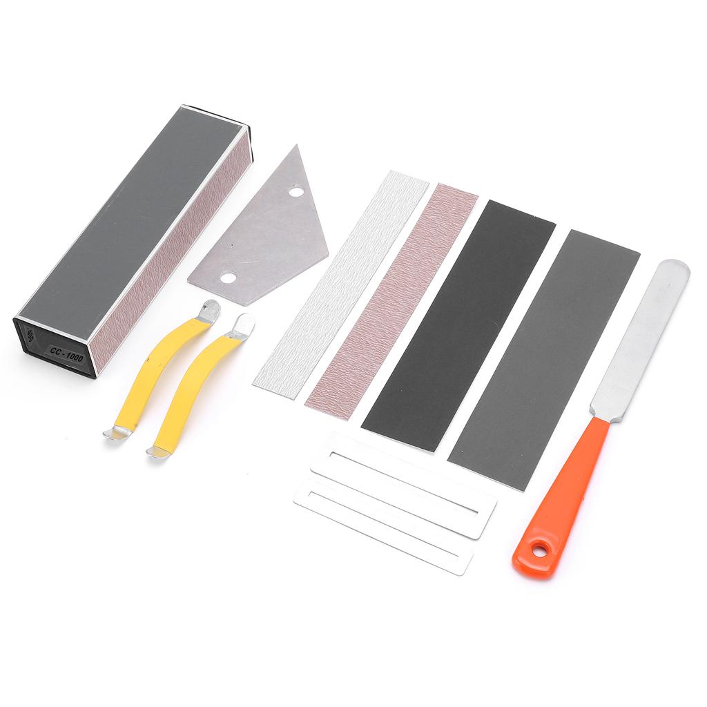 Guitar Luthier Tool Set Levelling Maintenance Repair Kit Accessory for Acoustic Electric Bass