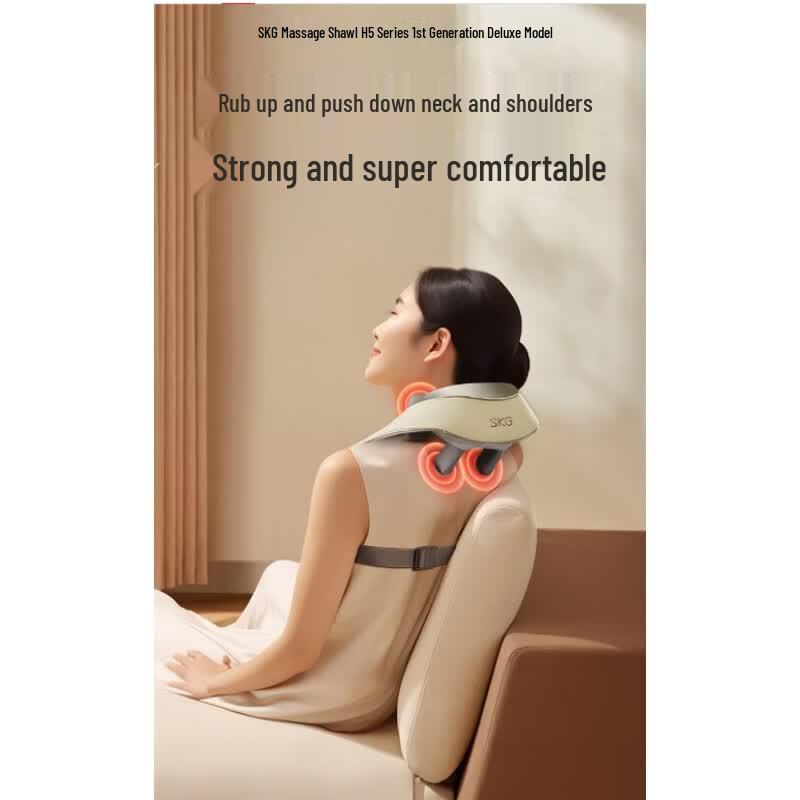 

SKG H5 Deluxe Neck and Shoulder Massager with Heat CN plug (adapter included)