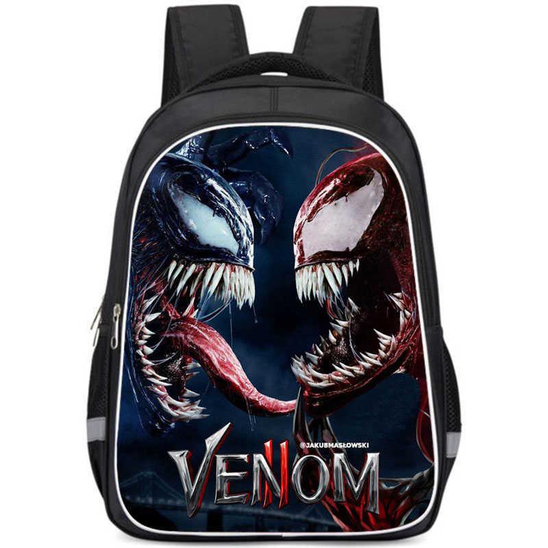 Versatile The Venom Last Dance Cartoon Pattern Backpack For School With High Durability And Comfort