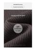 Men's Solid Color Half-High Collar Fleece Knit Sweater - Warm, Casual Base Layer Shirt
