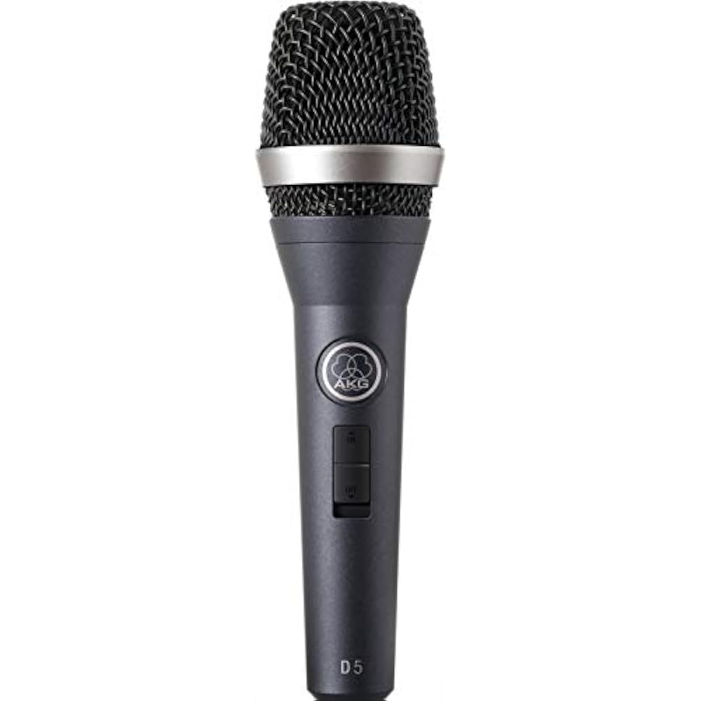 

AKG Akage Vocal Dynamic Microphone D5S with Switch [Genuine Domestic Product]