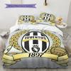 Set Copripiumino Trapuntato Juve Federa Federe Decorazione Casa Regalo di Compleanno (1 * copripiumino + 2 * federa, senza nucleo)