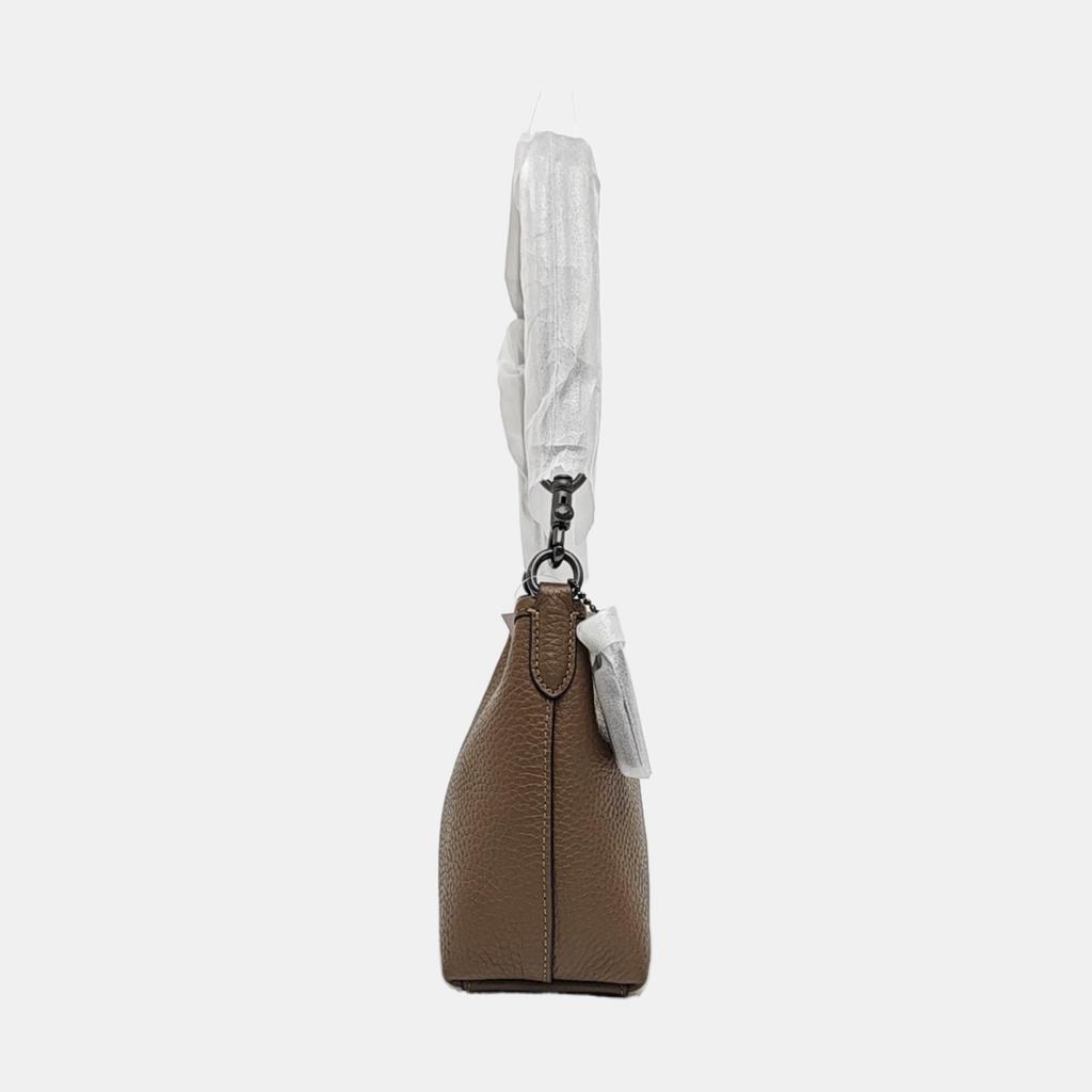 [Pre-Owned] Laurel 19 Letter Logo Detachable Leather Crossbody Shoulder Bag Small - Excellent #1BA0C4P