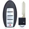 Smart Fernbedienung Keyless Entry Autoschlüsselanhänger Ersatz 433MHz 4A Chip für Nissan Altima Sentra Versa KR5TXN4 S180144803 5 Tasten