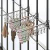 Stainless Steel Socks Drying Rack 8/10 Clips Drying Clips Durable Laundry Hanger  Closet Organizer
