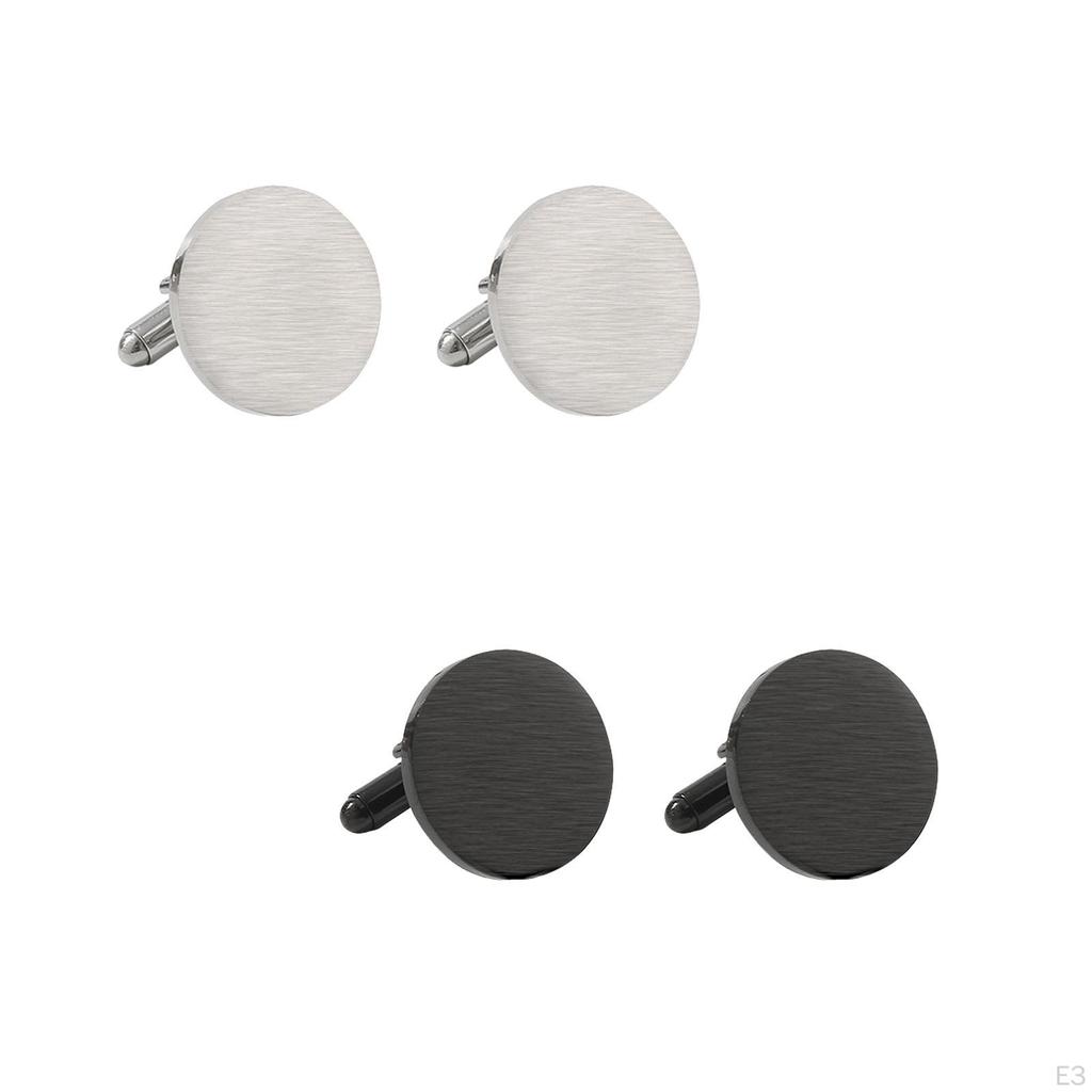 1 Pair Cufflinks for Men Business Shirt Novelty Fashion Classic Jewelry Anniversary