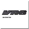 Autocollants Emblèmes Badges Logo Lettres VR6 Métal 3D Pour Polo Golf Jetta Passat B6 Magotan Accessoires Voiture