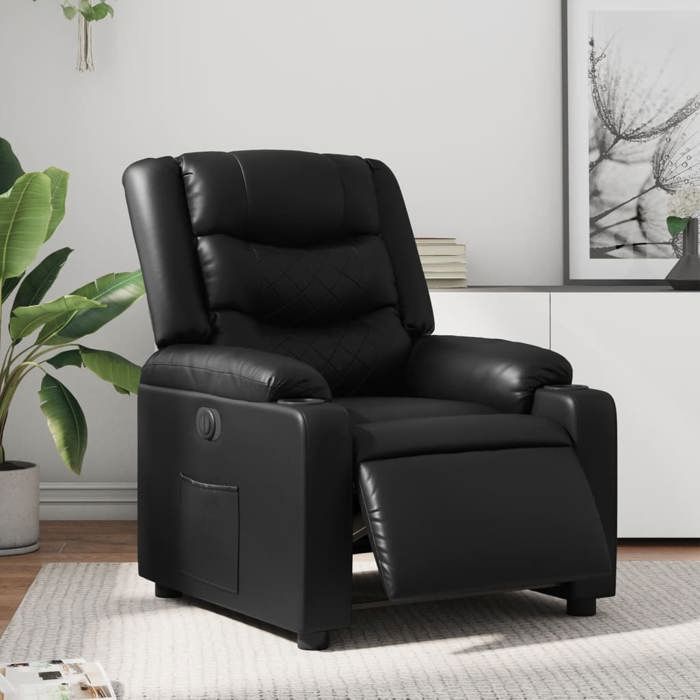 VidaXL Electric Recliner, Relaxation Chair with Adjustable Backrest and Footrest, Living Room Seat 3206543