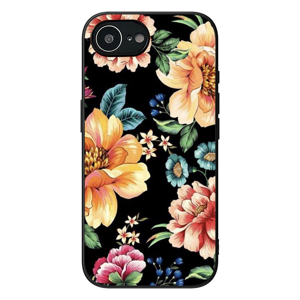 Rose Flower Casing Phone Cover for Apple iPhone 13 12 Mini XS 11 Pro Max 7 8 Plus + XR SE 2022 2020 SE3 Soft Case