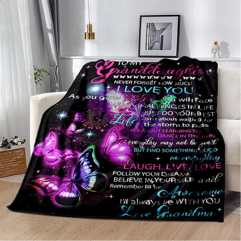 

To My Sister Fleece Blanket Love Gift Dear SisterThrow Blanket The Gift Of Love To Family 75x90cm
