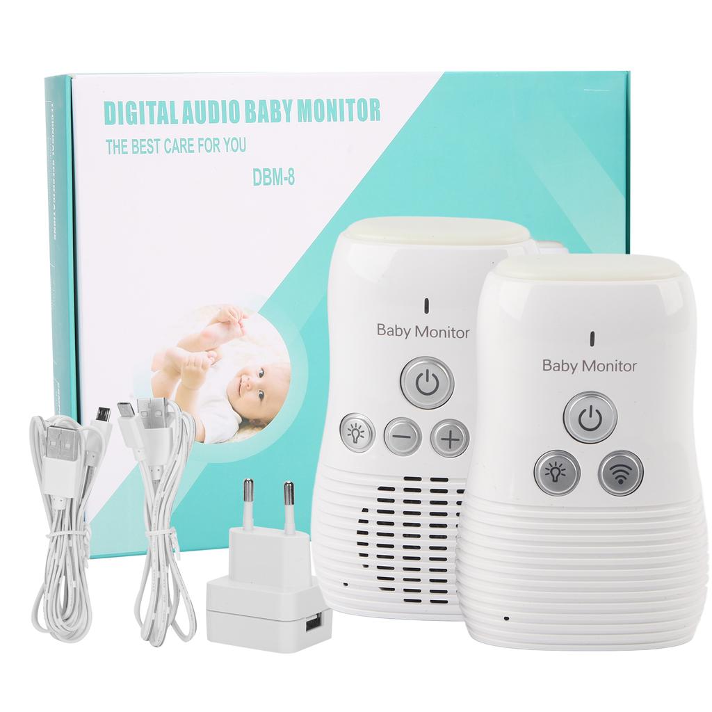 Moniteur audio pour bébé, interphone bidirectionnel pour nourrissons, veilleuse sans fil, dispositif de sécurité domestique(Prix   )