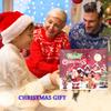 Christmas Surprise Bracelet Set 24 Grid Festive Designs Cartoon Decoration Blind Box with Santa Snowflakes
