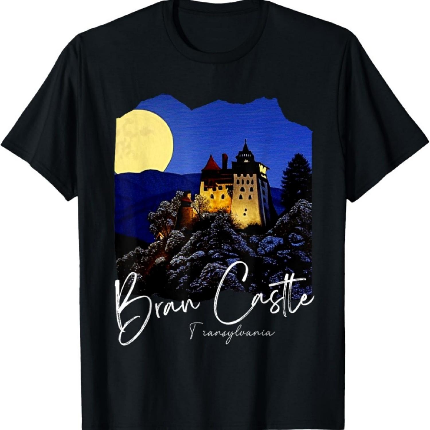 

Bran Castle Romania Bran Castle T-Shirt1 XXXXXL чорний