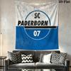 Paderborn Logo Wall Hanging Printed Fabric Blanket Decorative Tapestries for Bedroom Living Room Home Decor