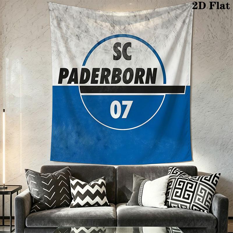 Paderborn Logo Wall Hanging Printed Fabric Blanket Decorative Tapestries for Bedroom Living Room Home Decor