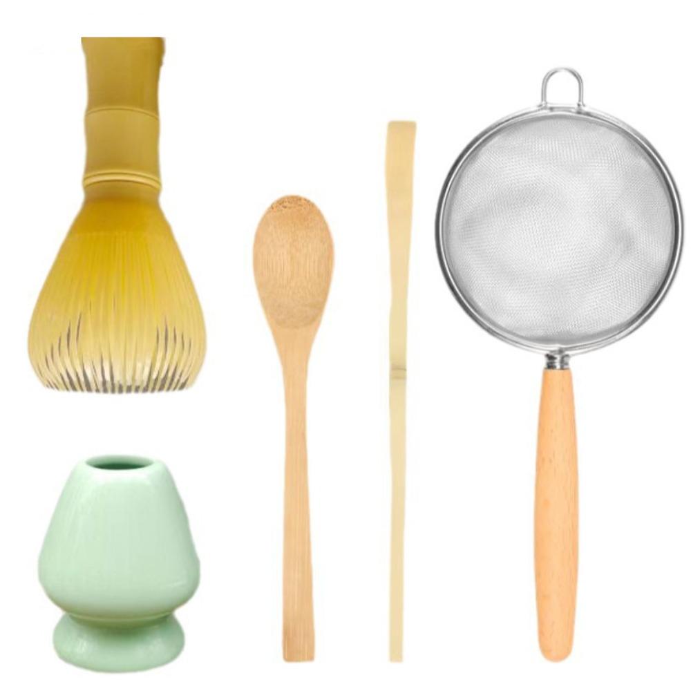 Include Matcha Sifter Matcha Whisk Set Resin Matcha Whisk Holder New Matcha Kit