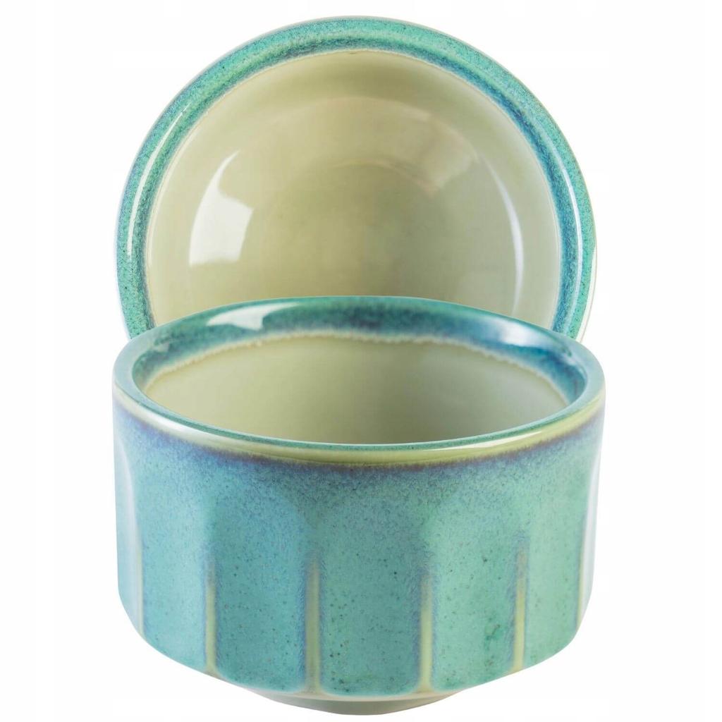 Zestaw Do Herbaty Matcha Blue Gree Japońska Czarka Miotełka Chasen Łyżeczka
