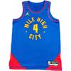 X NBA Collaboration Denver Nuggets Russell Westbrook 2024/2025 Season Statement Edition Jersey 4 Men Jersey Blue DO9557-495