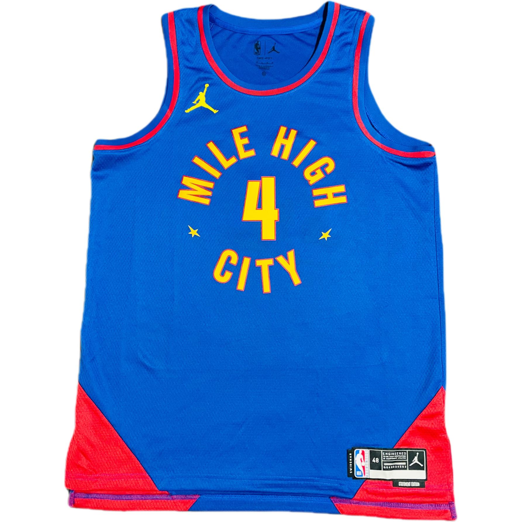 

Новая баскетбольная майка Jordan x NBA Golden State Warriors Мужская синяя DO9557-495 M