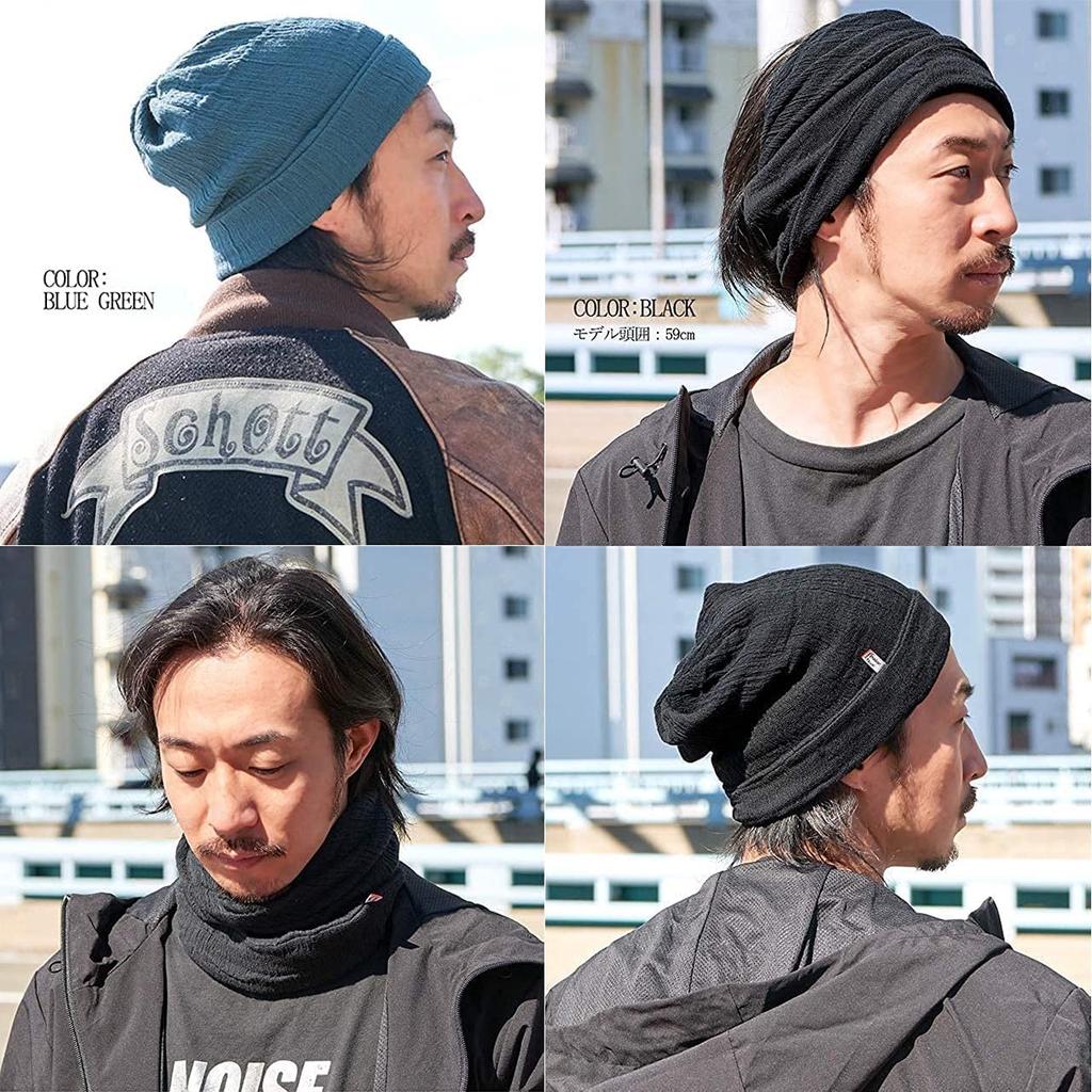 Cotton Imabari Towel Watch Cap in and stretchy for use for various neck face and hair Made in Easy to [Emplet Veil] 100% Terracotta. Lightweight,