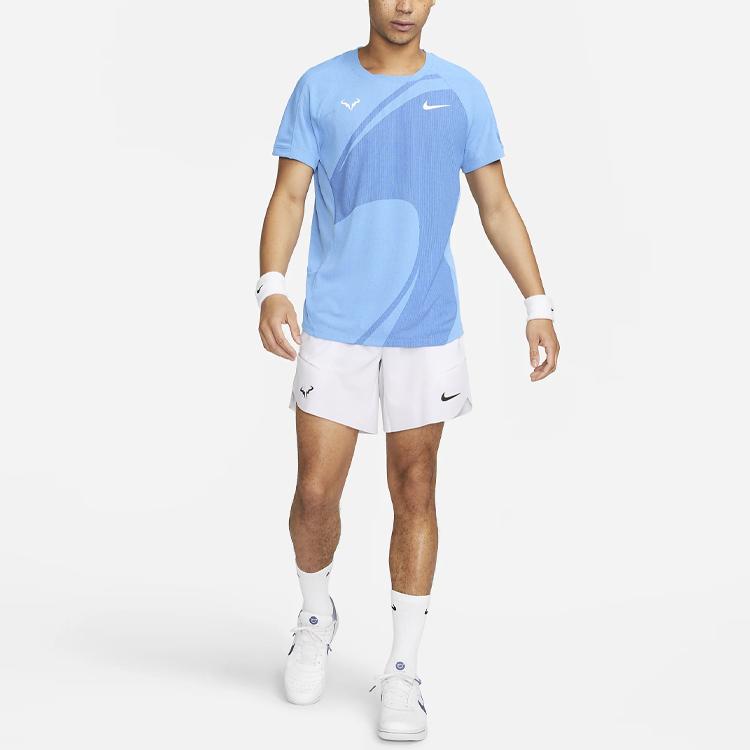 New Nike T Shirts Men's Blue DV2877-412