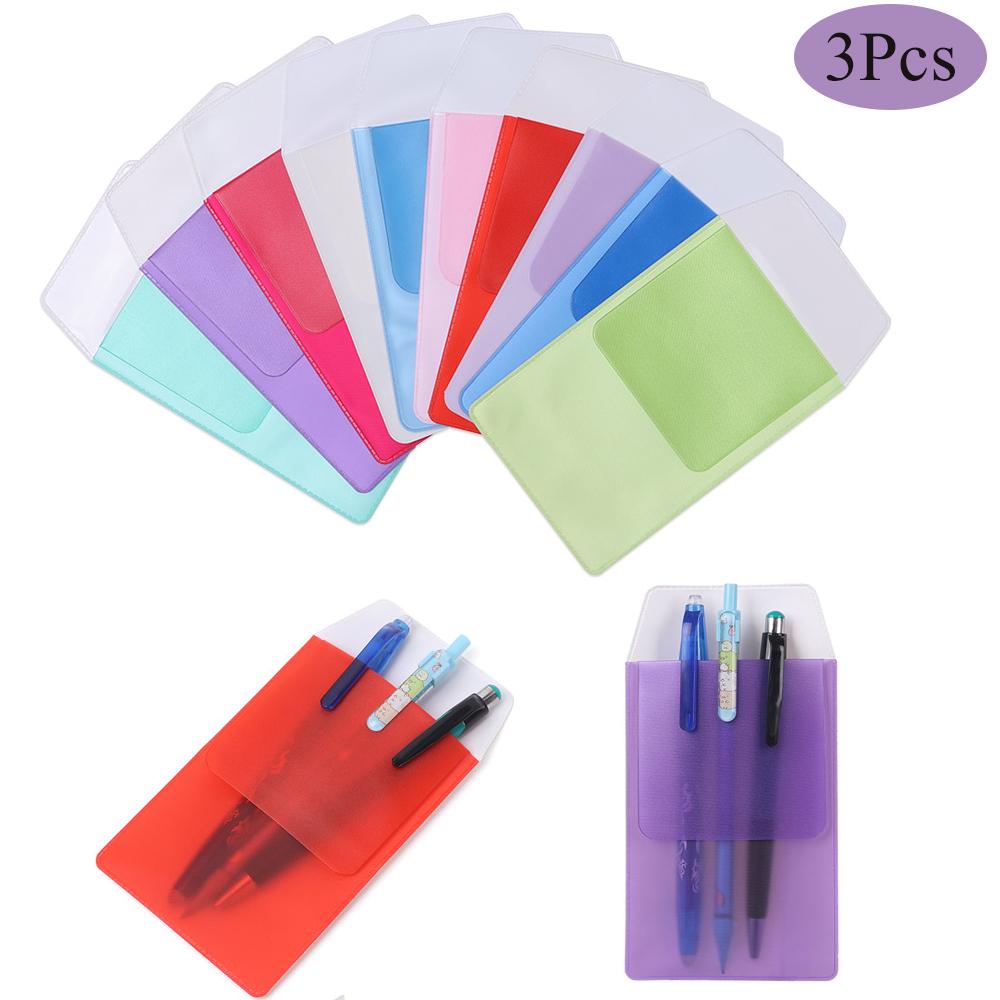 1/3 Stück 15,6x8,5cm Stift auslaufend Krankenhaus Bürobedarf Taschenschutz Auslaufsicherer PVC Stifttasche Beutel Ärzte Krankenschwestern