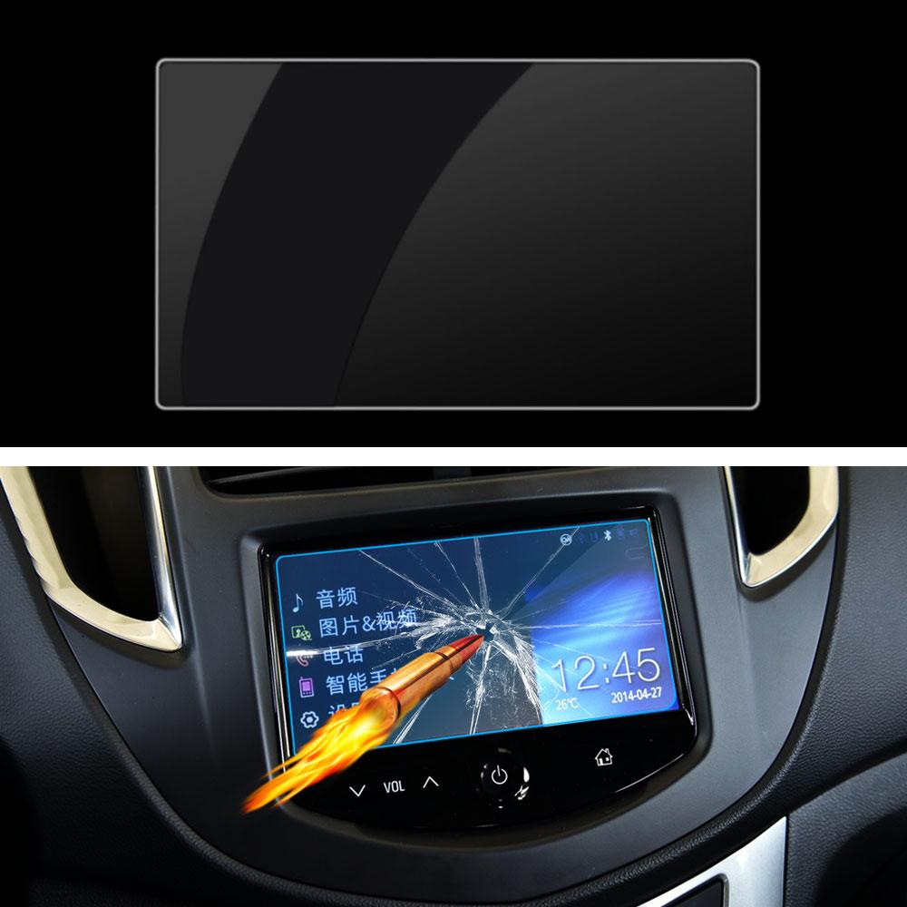 

Наклейка ПВХ Защитная Пленка для Экрана Навигации GPS на Приборную Панель для Chevrolet Trax 2014-2019 Защита от Царапин Автостайлинг серебряный