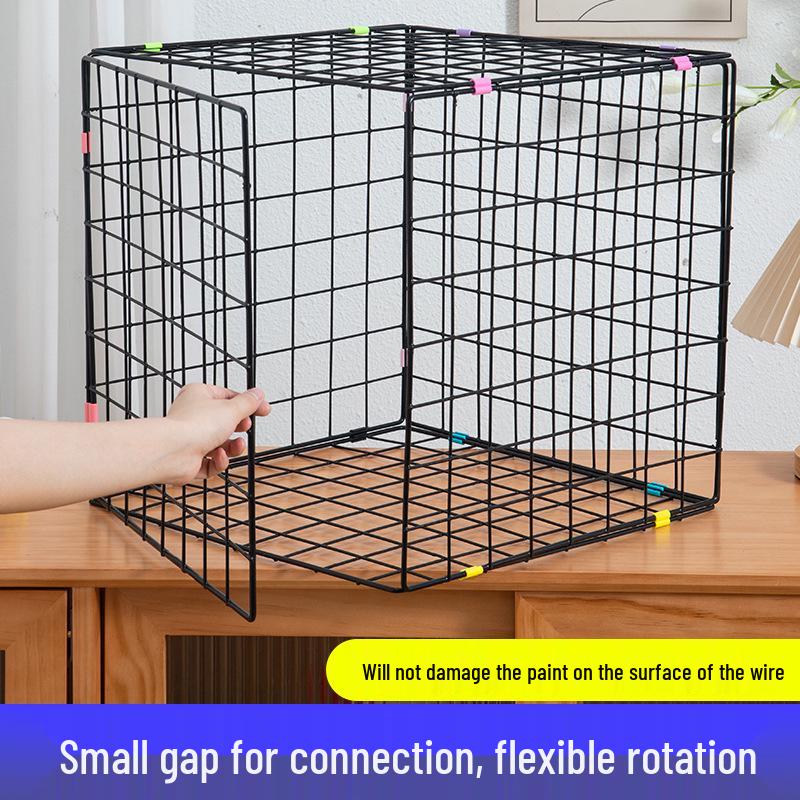 Wire Mesh Connector Buckle for Pet Cage Assembly